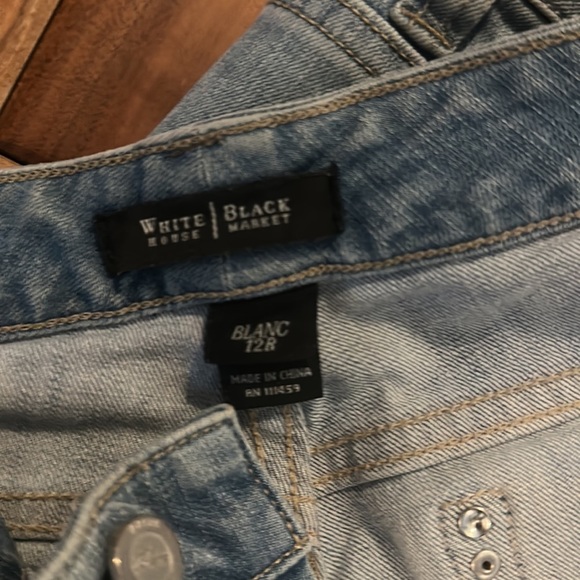 White House Black Markey jeans size 12 R - Picture 5 of 5